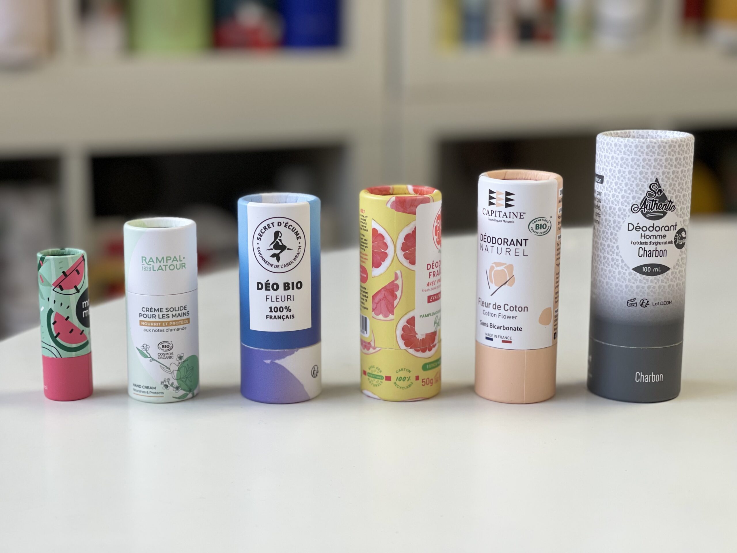 Tailles des sticks, Push-Up allant de 4 à 100 grammes